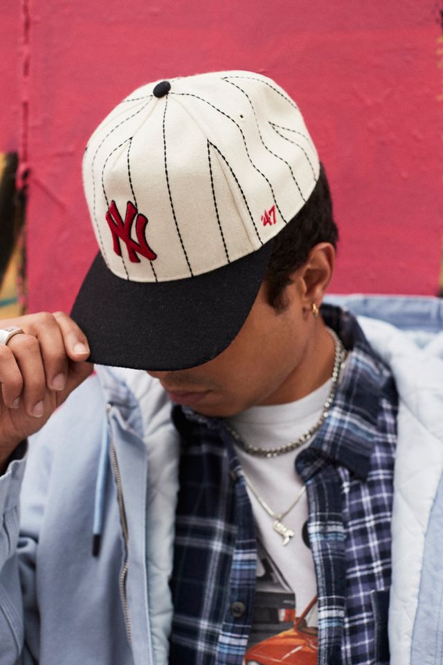 '47 Brand UO Exclusive NY Yankees Melton Baseball Cap #1