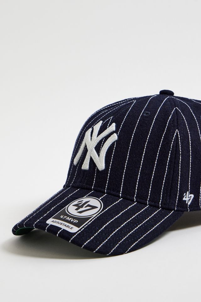 '47 Brand NY Yankees Navy Pinstripe Baseball Cap #1