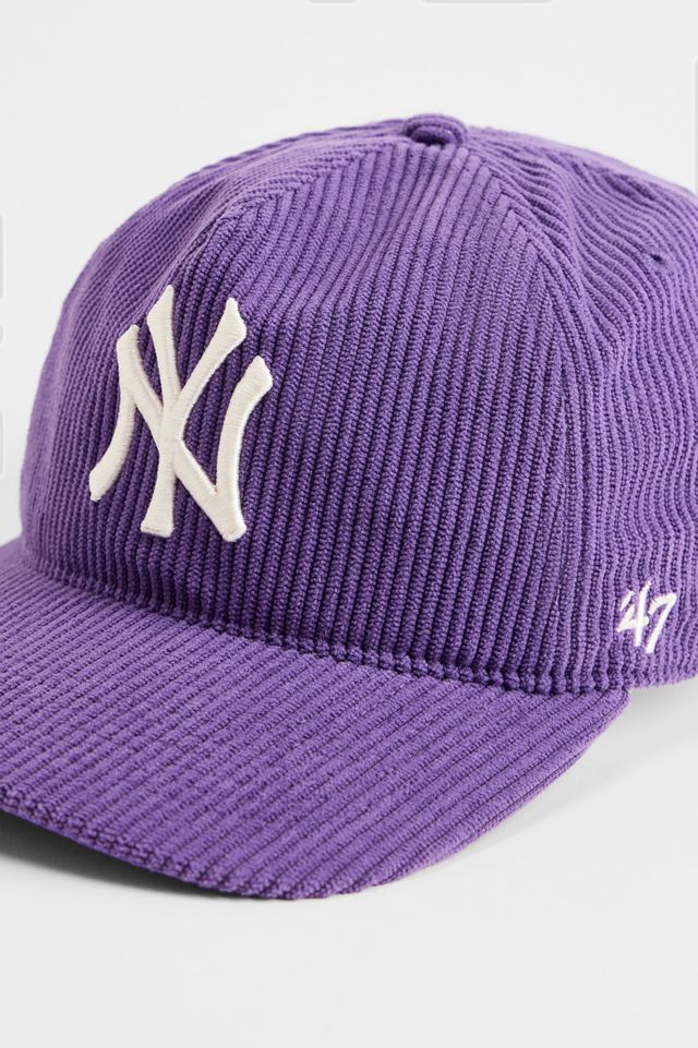 '47 Brand Iris NY Yankees Corduroy Cap #1