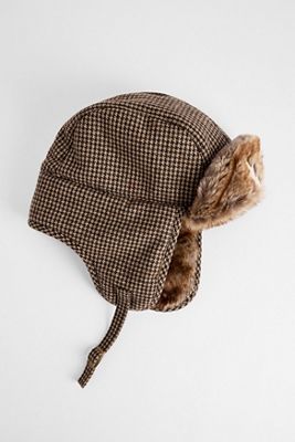 '47 Brand UO Exclusive Houndstooth Trapper Hat