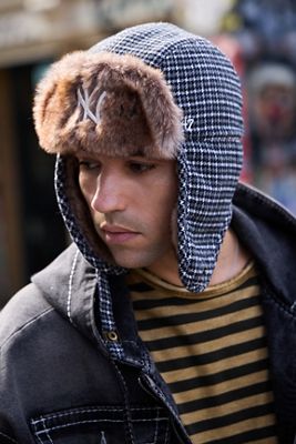 '47 Brand UO Exclusive Houndstooth Trapper Hat