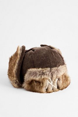 '47 Brand UO Exclusive Wash Cord Trapper Hat