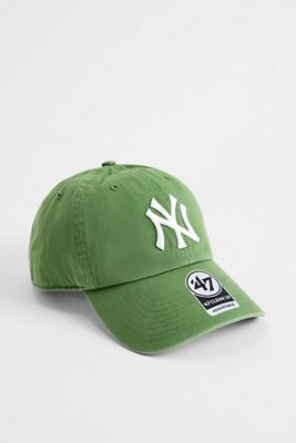 '47 Brand Grüne NY Yankees Clean Up Kappe