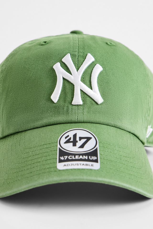 '47 Brand Green NY Yankees Clean Up Cap #1