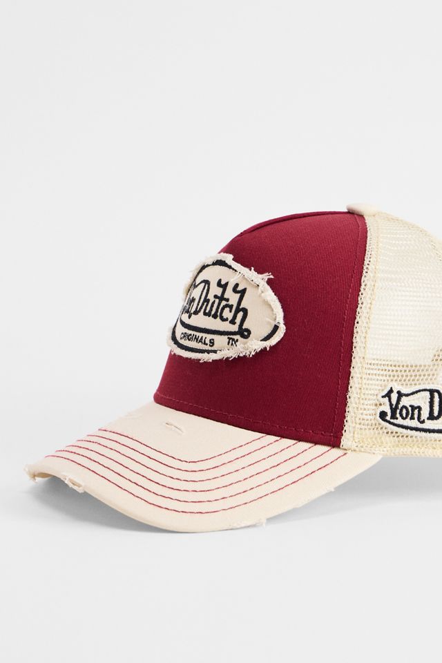 Von Dutch UO Exclusive Rote Trucker Kappe #1