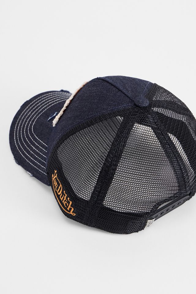Casquette de camionneur en denim Von Dutch Exclusivité UO #2