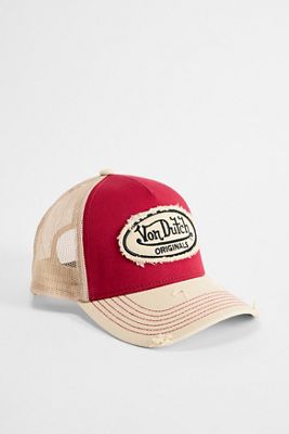 Von Dutch Red Trucker Cap