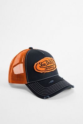 Casquette de camionneur Von Dutch noire
