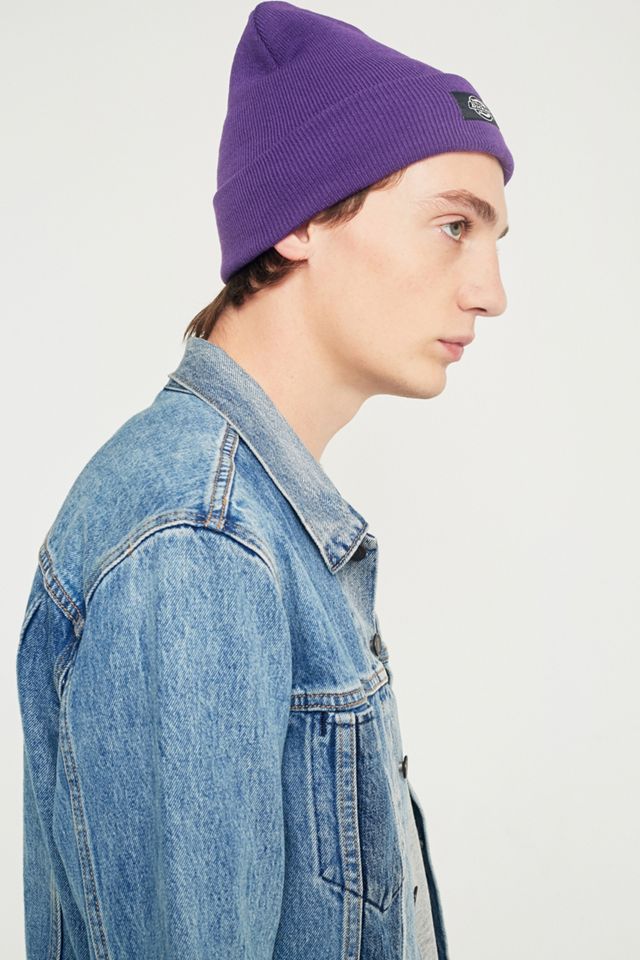 Dickies Yonkers Purple Beanie #3