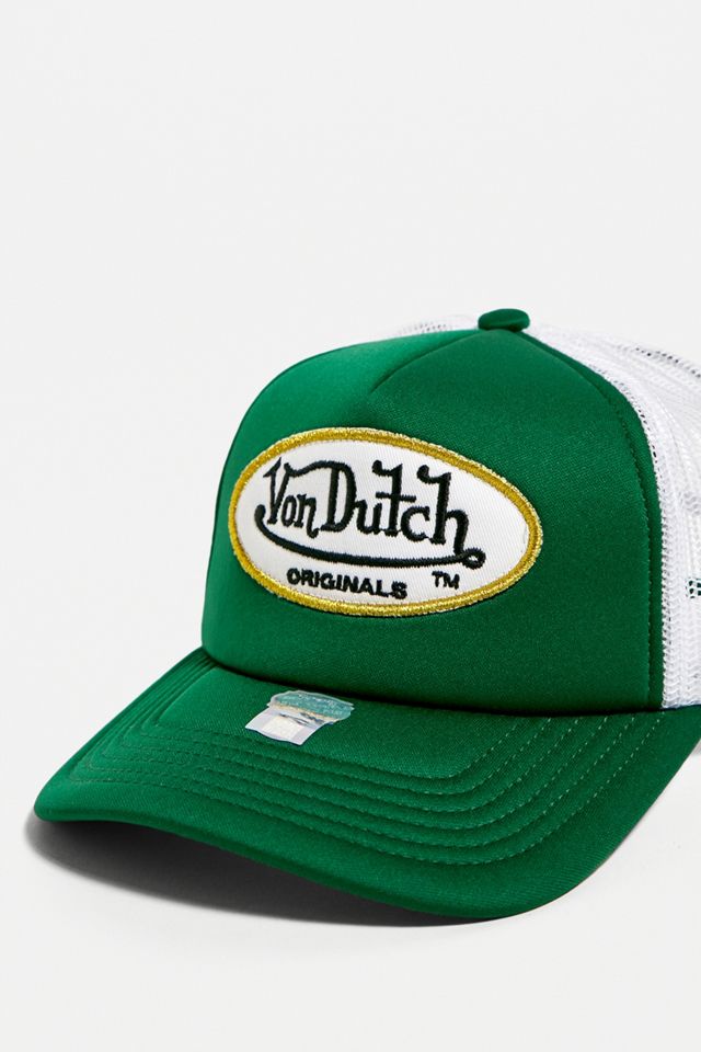 Von Dutch Green Trucker Hat #1