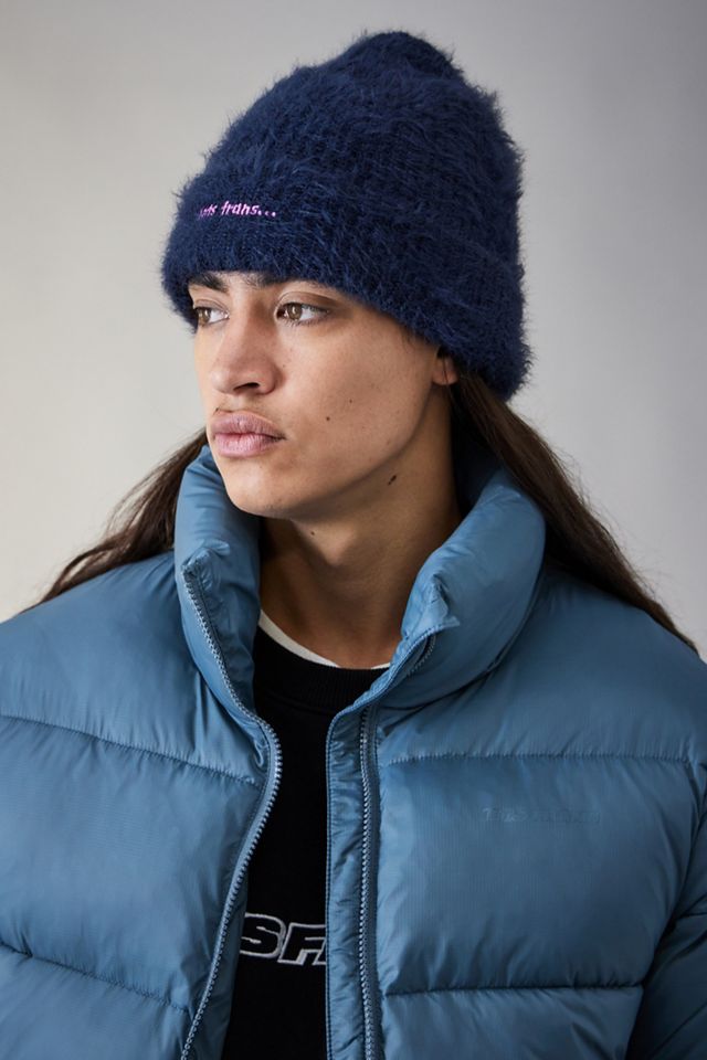 iets frans... Azul marino Eyelash Beanie  #1