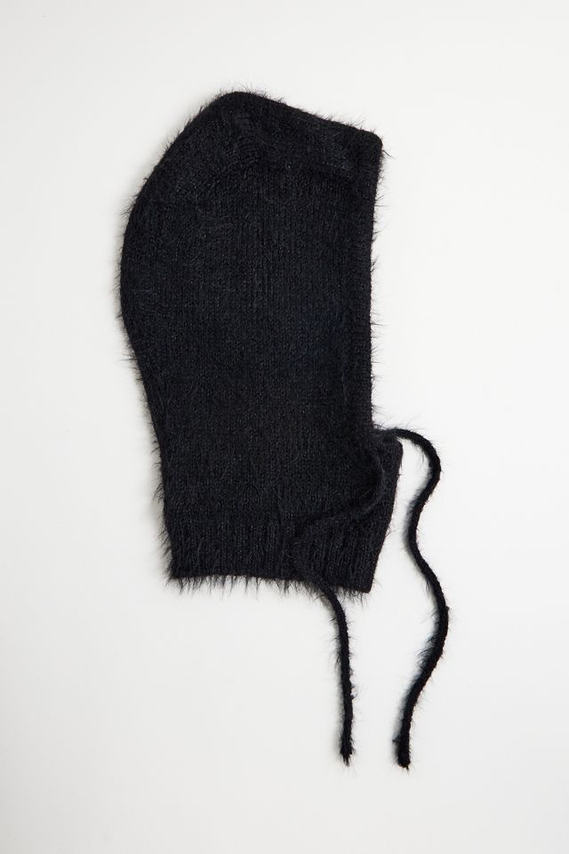 UO Black Knit Hood #1