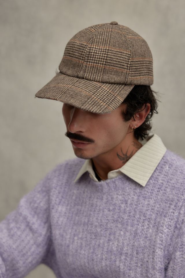 Berretto Marrone a Quadri Loom #1