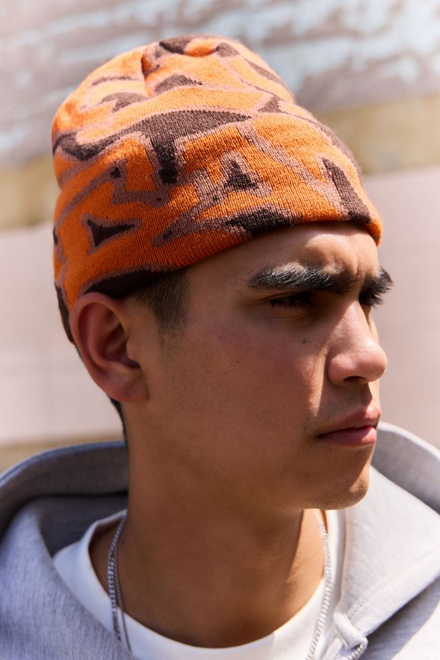 iets frans... Gorro Naranja con Grafiti #3
