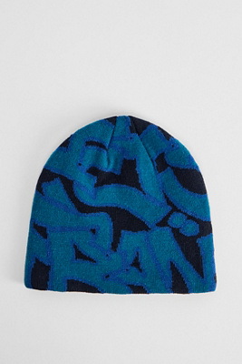 Iets frans. Bonnet Bleu Graffiti en taille: TAILLE UNIQUE - iets frans... - Modalova