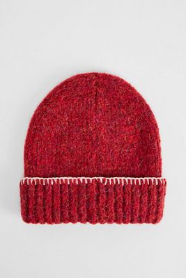 BDG Red Beanie