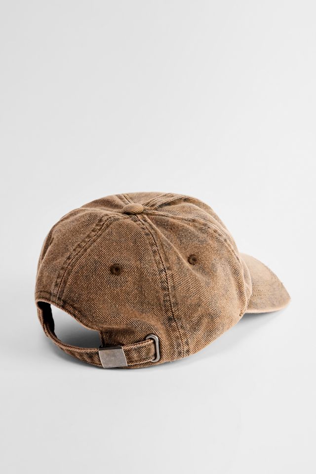 UO Washed Leopard Print Half Peak Cap #2