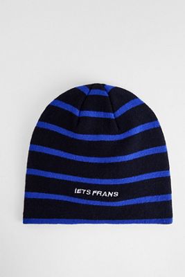 iets frans... Stripe Skull Beanie