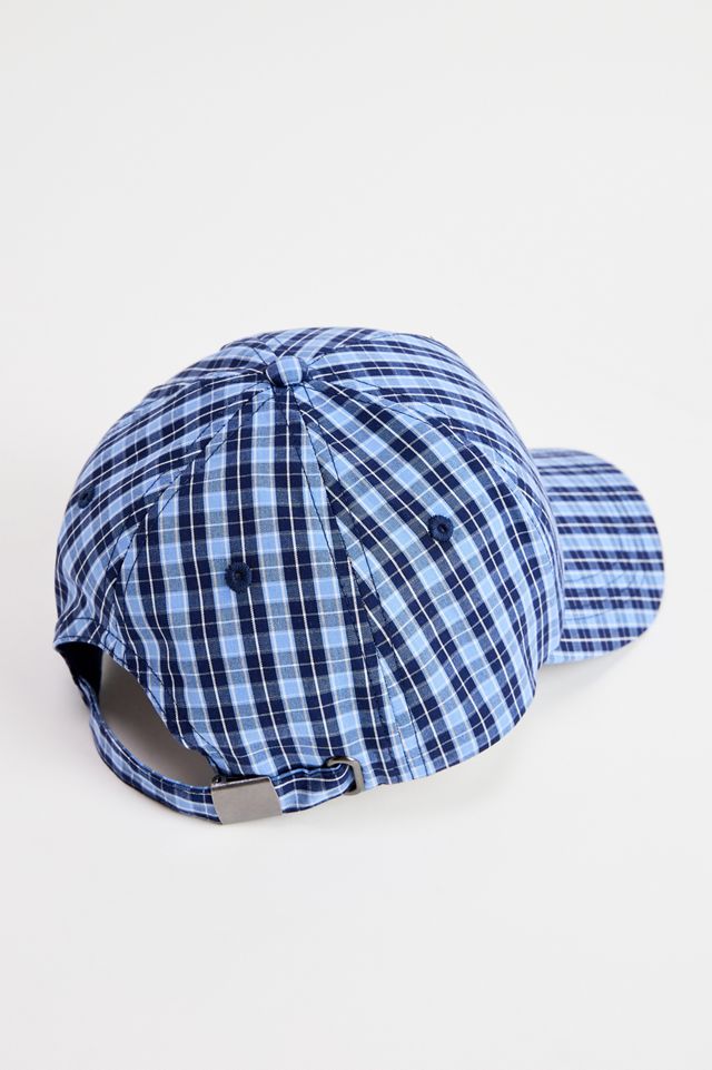 iets frans... Marineblau Karierte Kappe #2