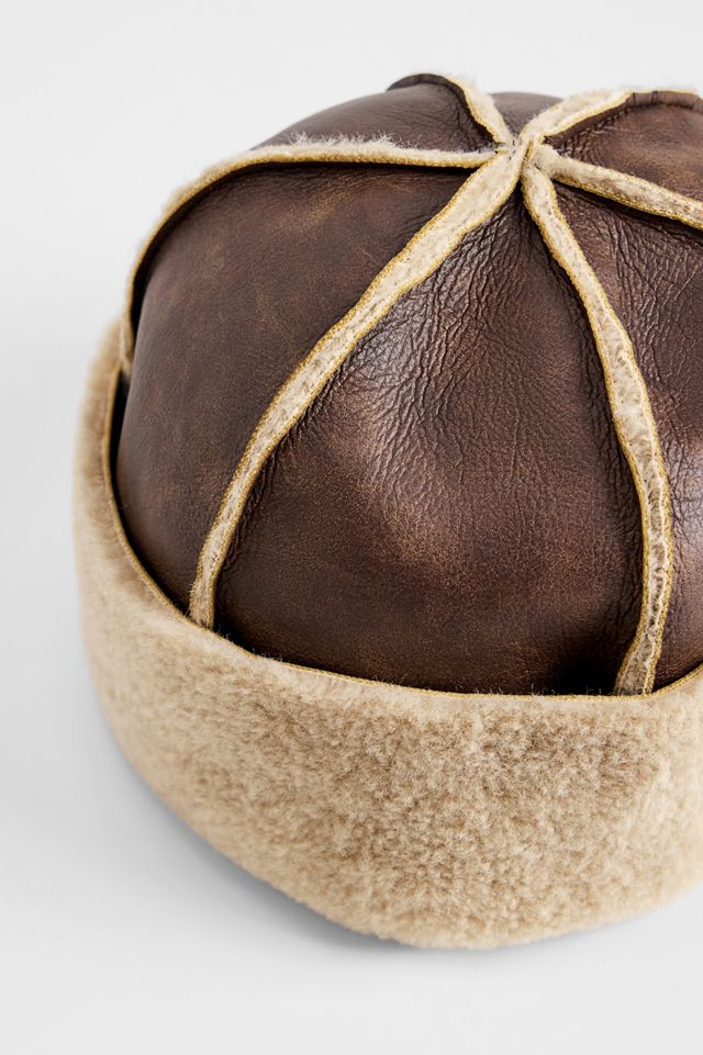UO Faux Suede Docker Hat #1
