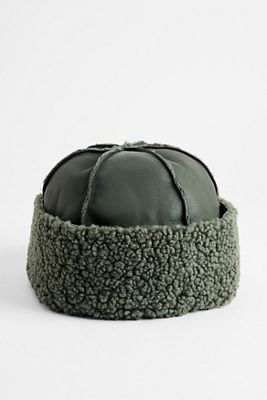 UO Faux Suede Docker Hat