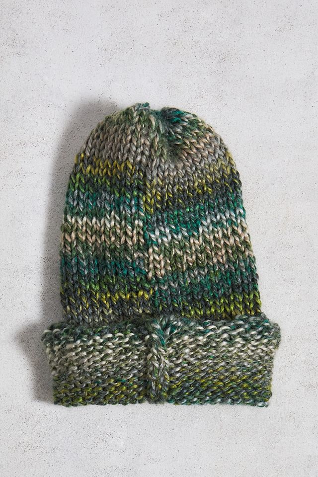 Gorro de punto verde Temp Collective X Magaisa #3