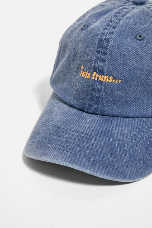 iets frans... Navy Washed Baseball Cap #3