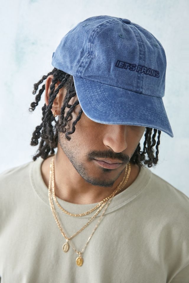 iets frans... Gorra Azul Marino con Bordado Grande #1