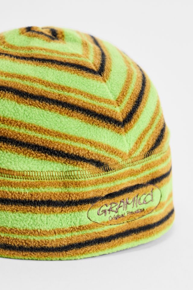 Bonnet en polaire thermique vert Gramicci #1