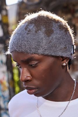 Gorro Gramicci Gris de Mohair Salpicado