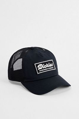 Dickies Black Lewistown Trucker Cap