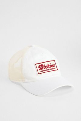 Dickies White Lewistown Trucker Cap