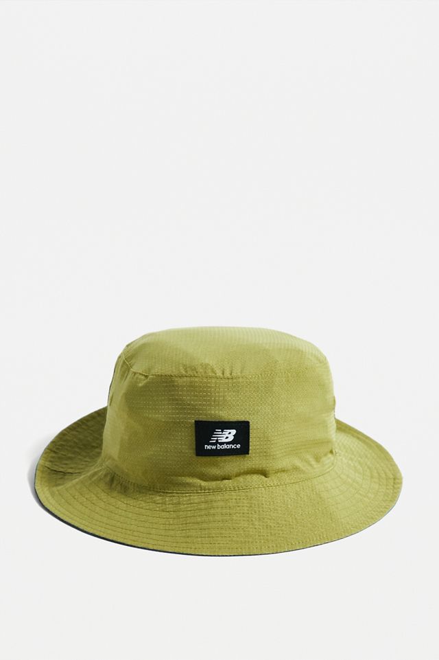New Balance Sombrero de cubo reversible de oliva #2