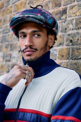 Brixton Barrel Earflap Flat Cap