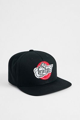 Gorra Snapback Heyward Negra Brixton