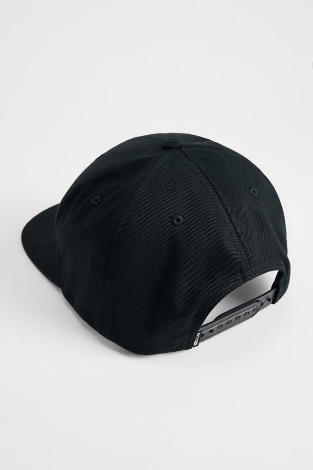 Brixton Schwarze Heyward Snapback-Kappe #2