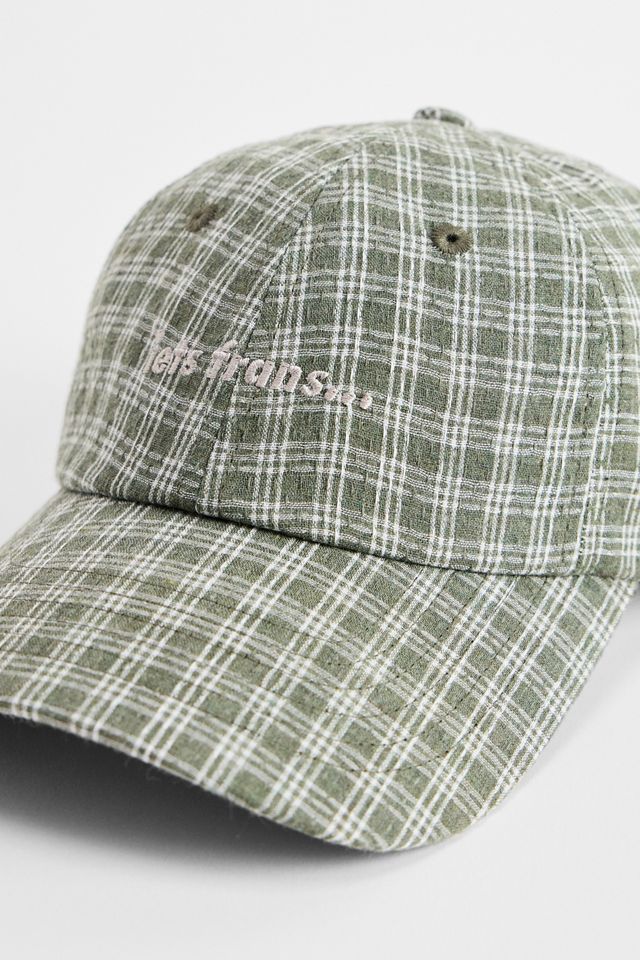 iets frans... Green Check Cap #1