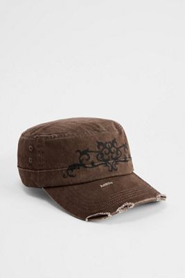 Casquette de train marron Archivis