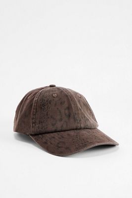 UO Brown Leopard Cap