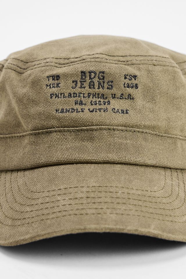 Casquette de train cirée BDG #1