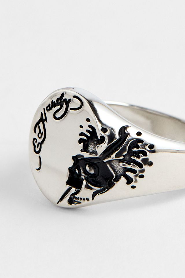 Anillo de Sello Calavera Surf Ed Hardy #1