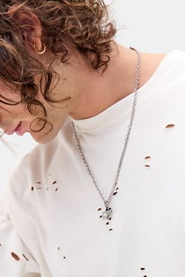 Collana con Ciondolo Teschio Glory Stars Ed Hardy