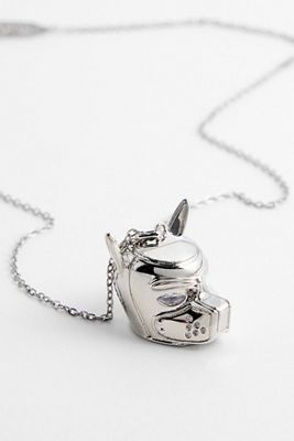 Hoemo World Pup Mask Pendant Necklace