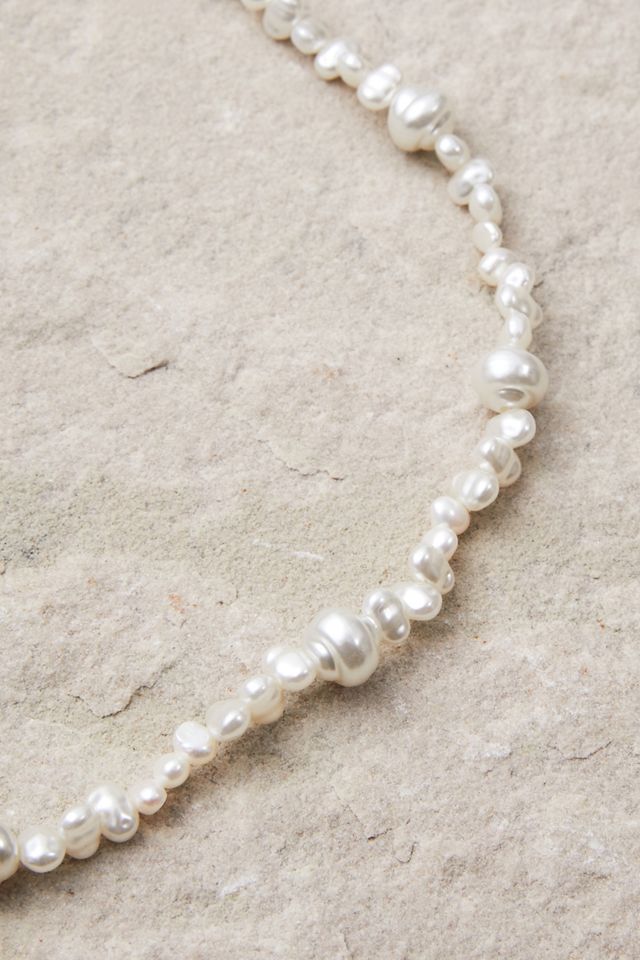Silence + Noise Pearl Choker Necklace  #2