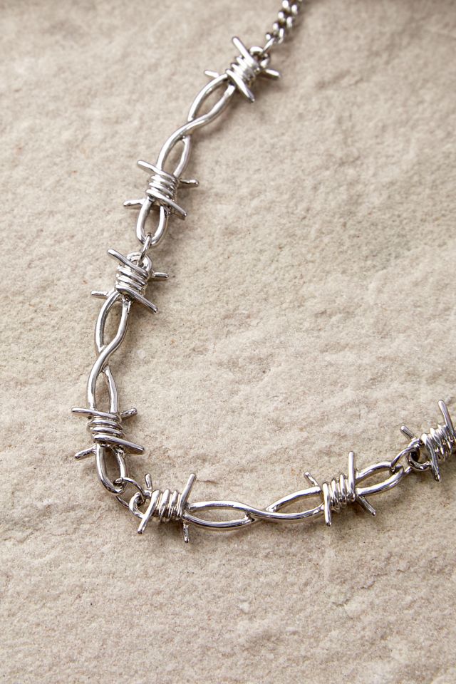 Silence + Noise Barbed Wire Choker | Urban Outfitters UK