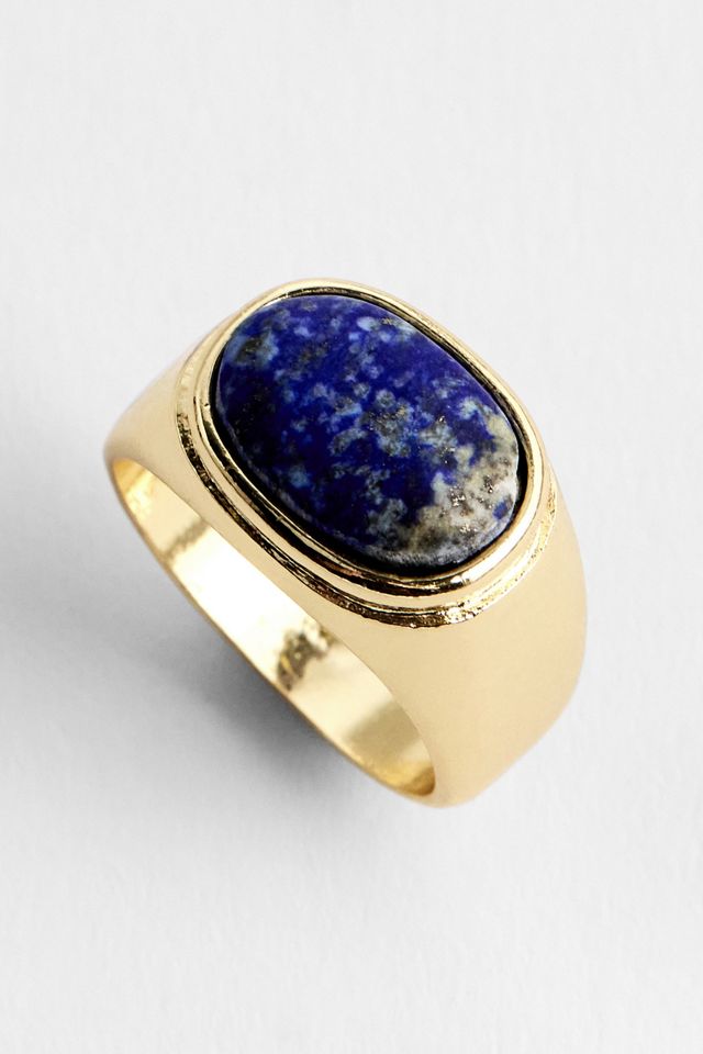 Silence + Noise Blue Gemstone Ring #1
