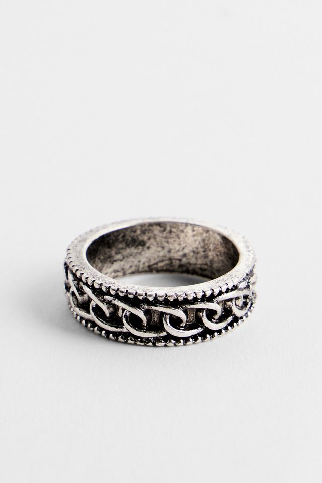 Silence + Noise Chain-Link Ring #1