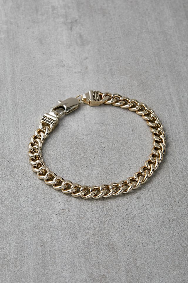 Staple Curb Chain Bracelet #1