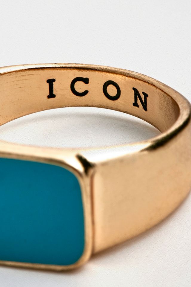 Icon Brand Sign o' the Times Ring | Urban Outfitters UK