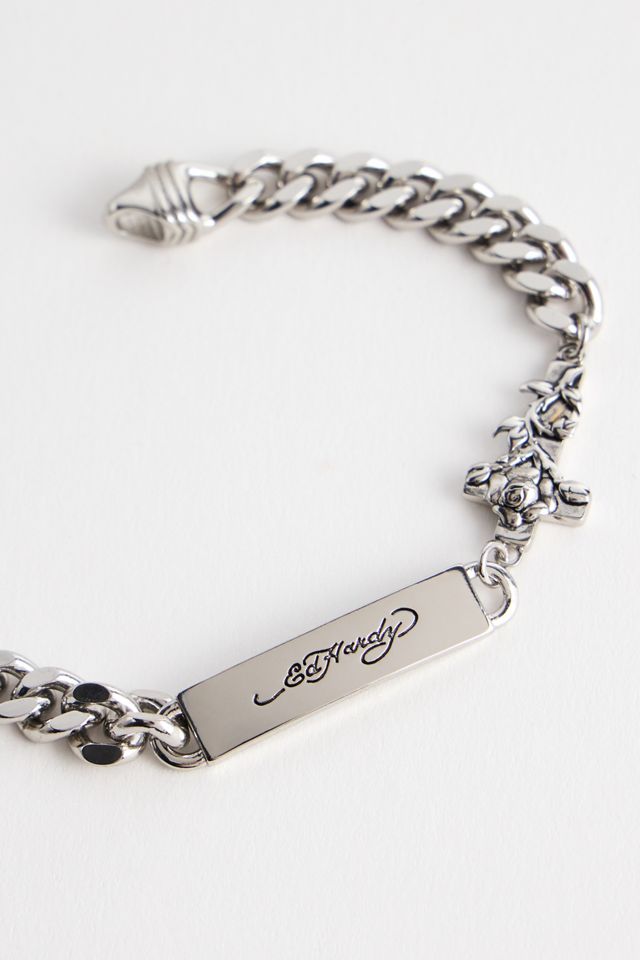 Ed Hardy Cross Chain Bracelet #1